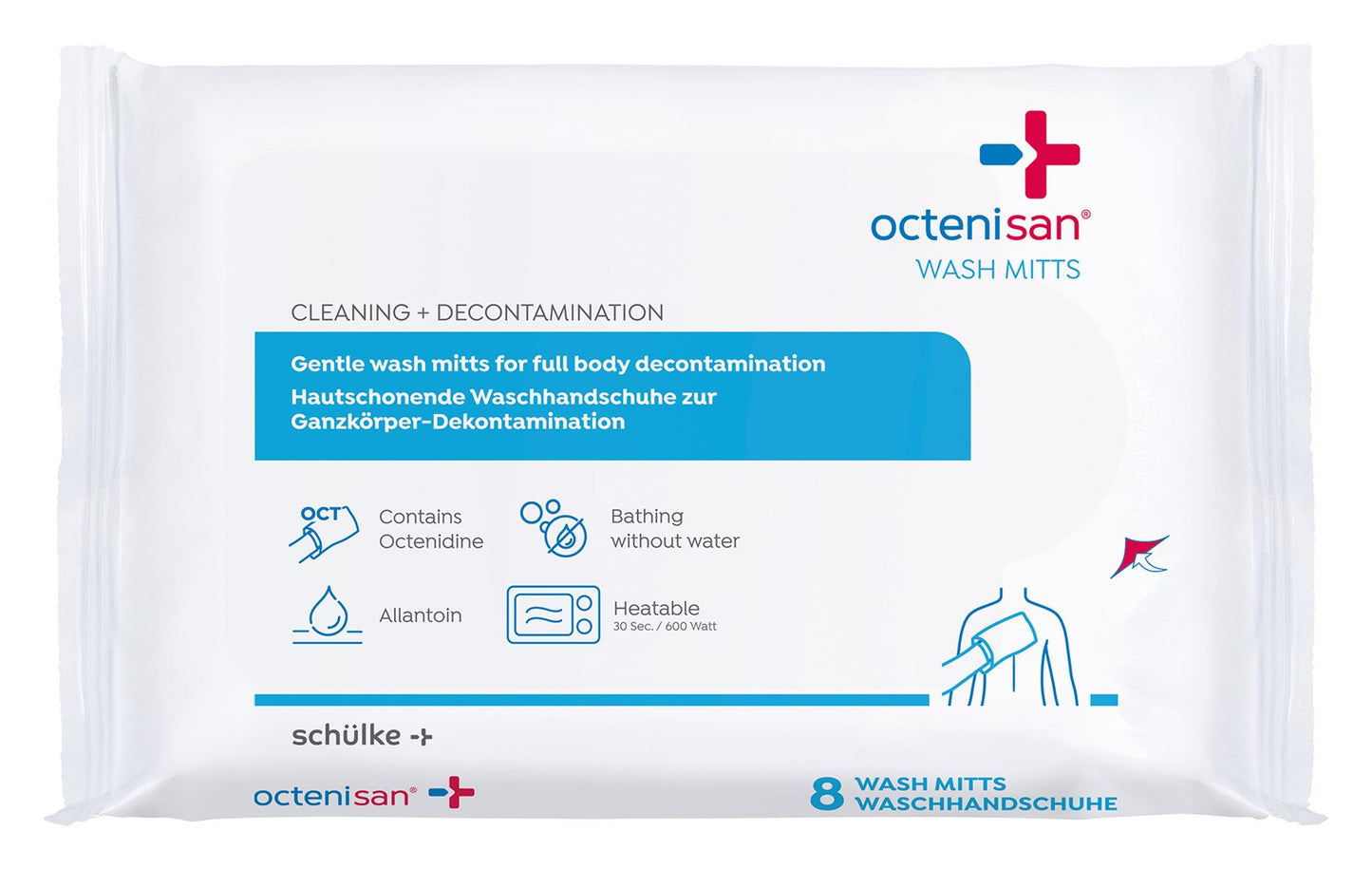 OCTENISAN Waschhandschuhe