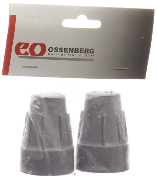 OSSENBERG Krückenkapsel 19mm grau