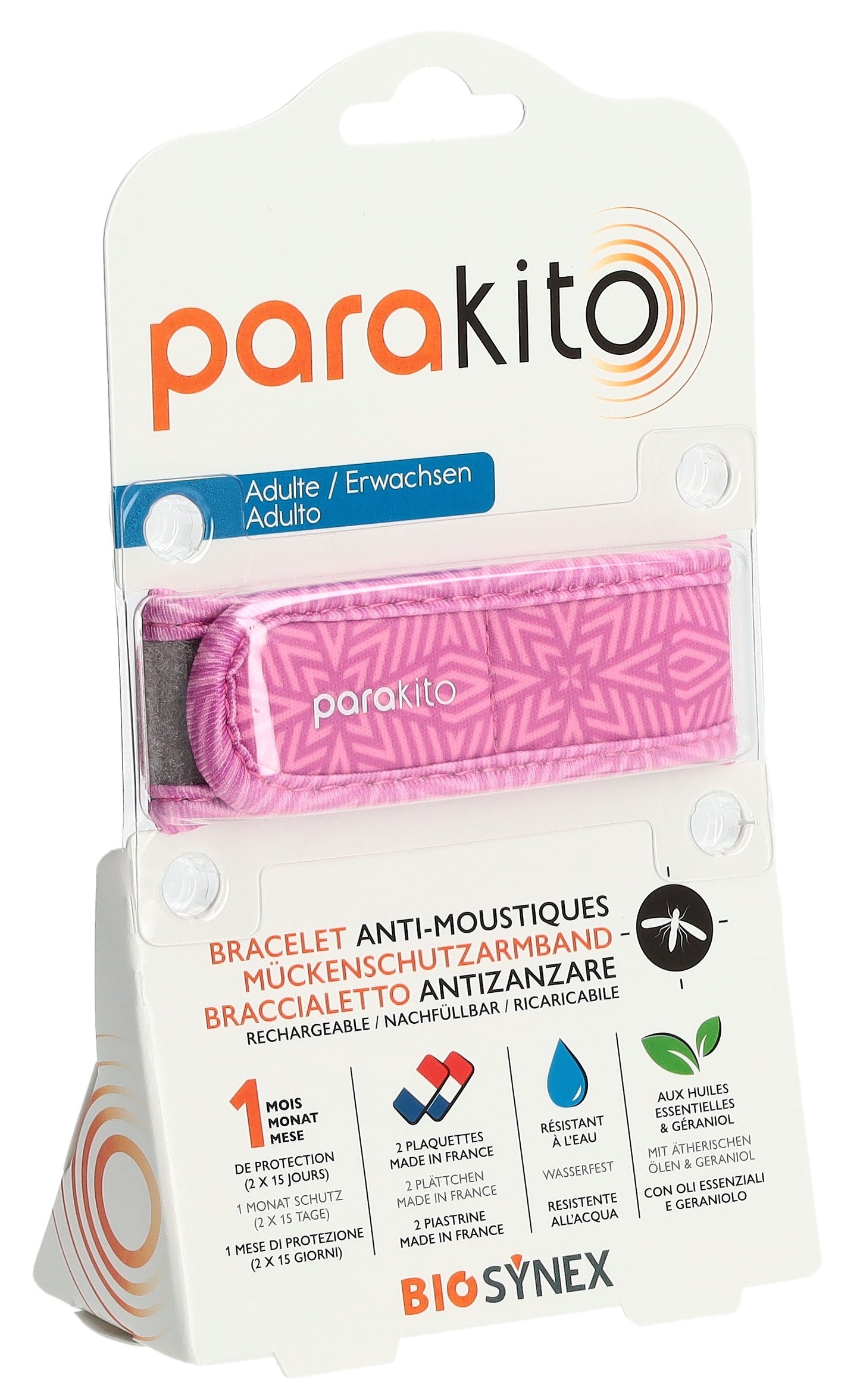 PARAKITO Armband Erwachsene Optik violett