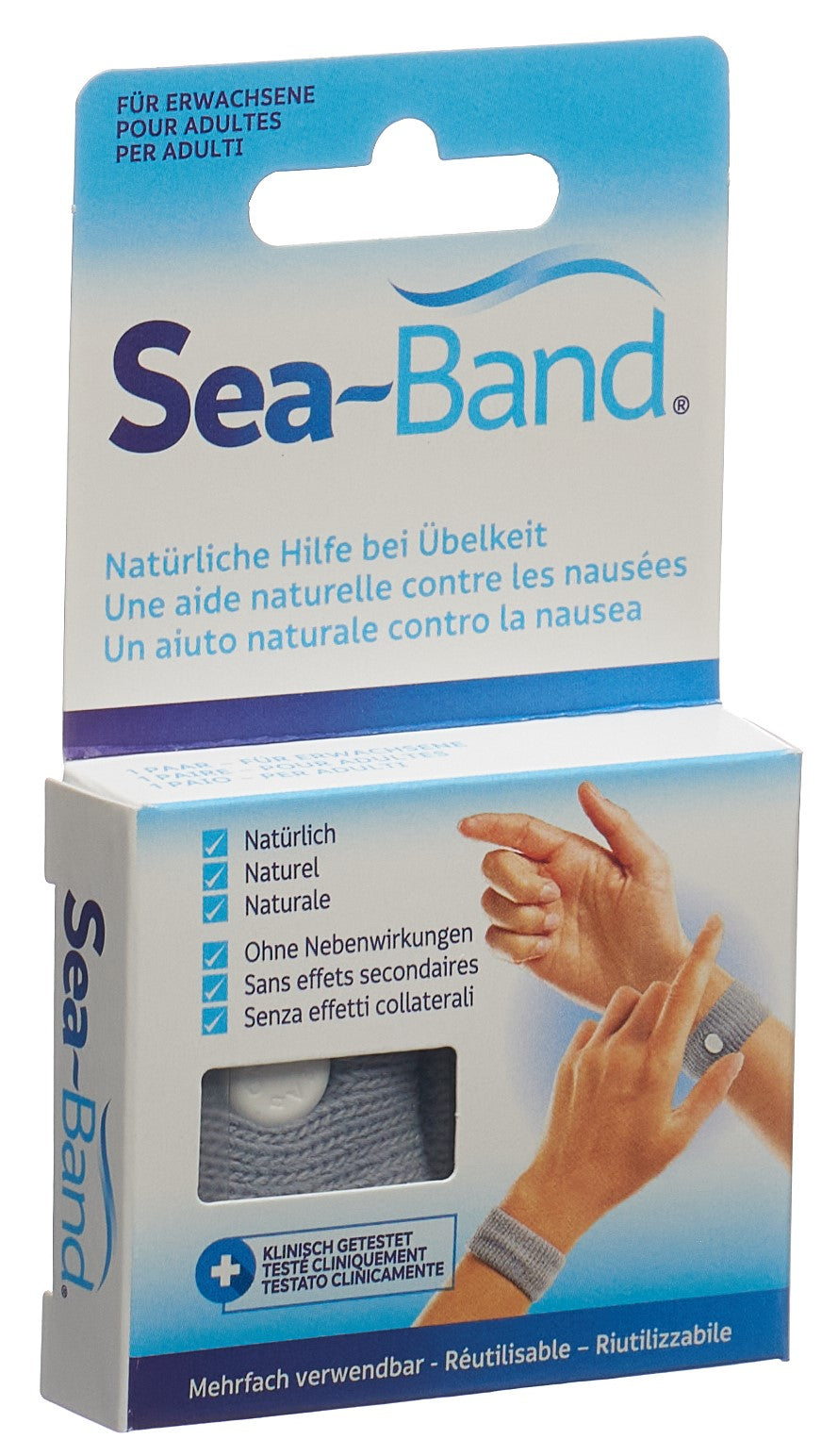 SEA-BAND Akupressurband Erw grau