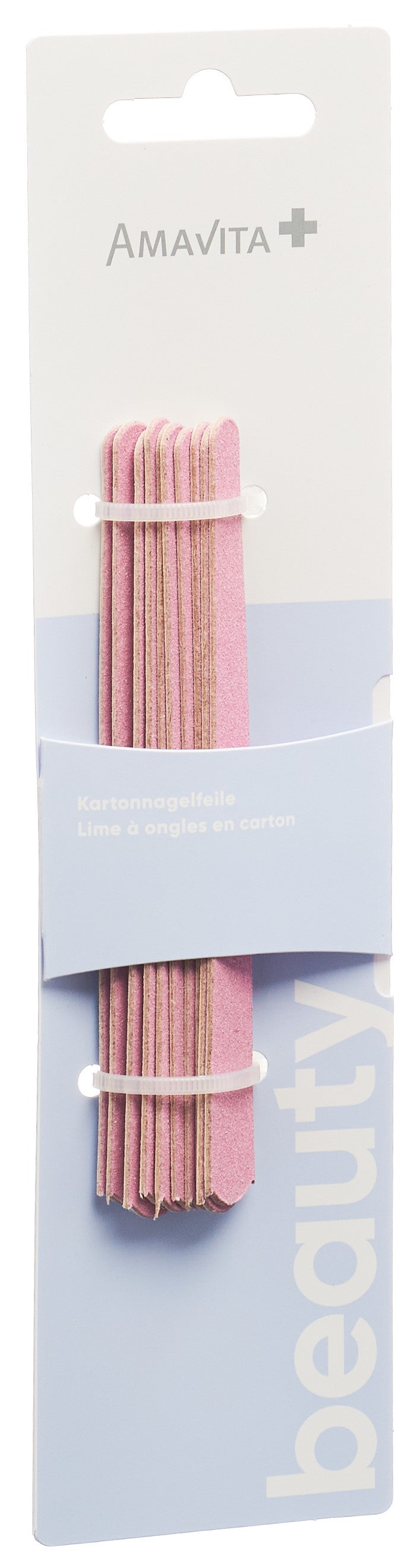 AMAVITA Beauty Kartonnagelfeile 12cm