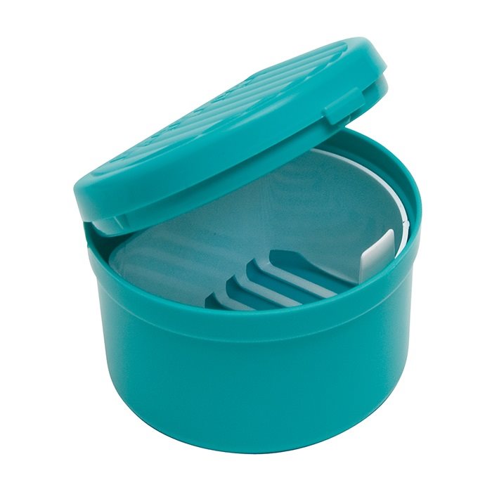 HAUSELLA Dental Box mit Einsatz türkis