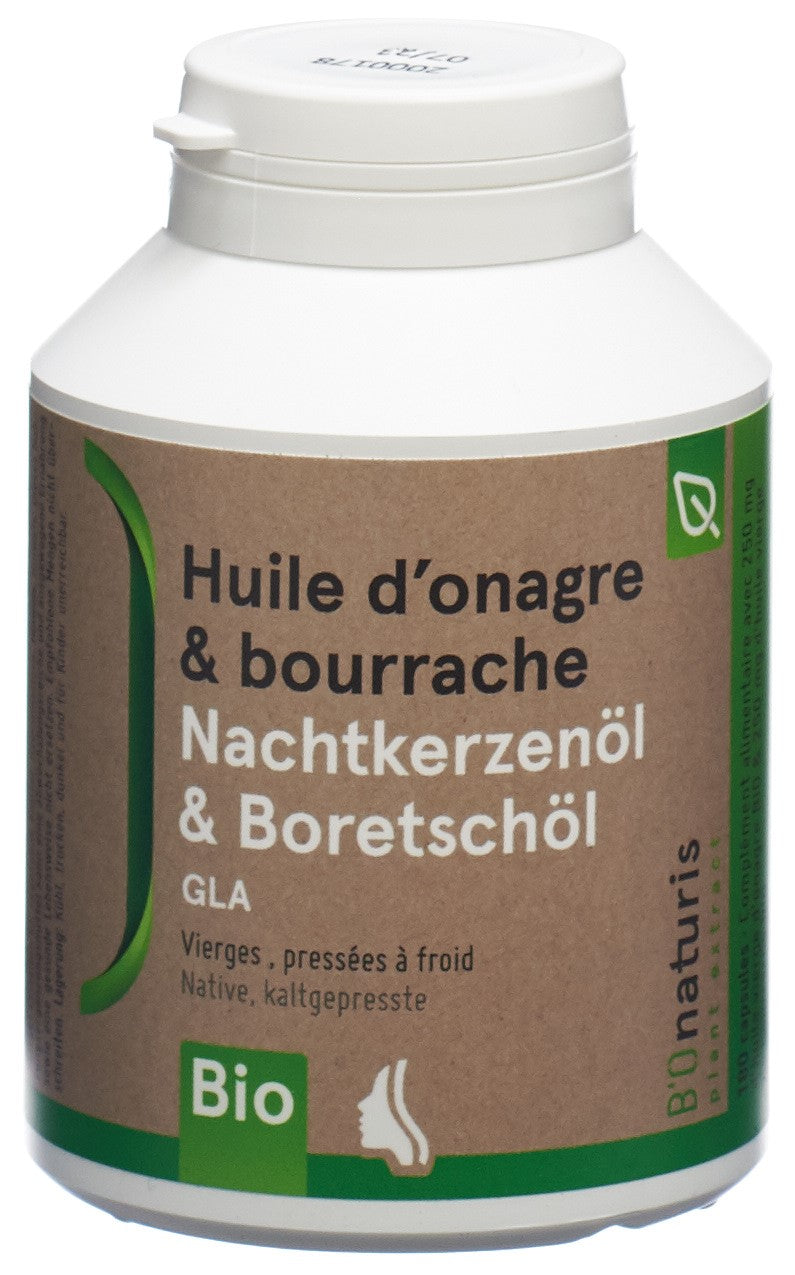 BIONATURIS Nachtke+Borret Kaps 500 mg Bio