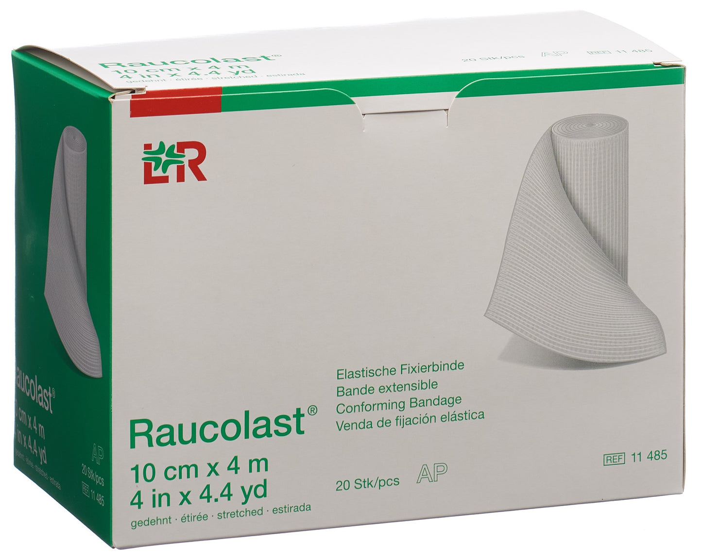 RAUCOLAST elastische Fixierbinde 10cmx4m