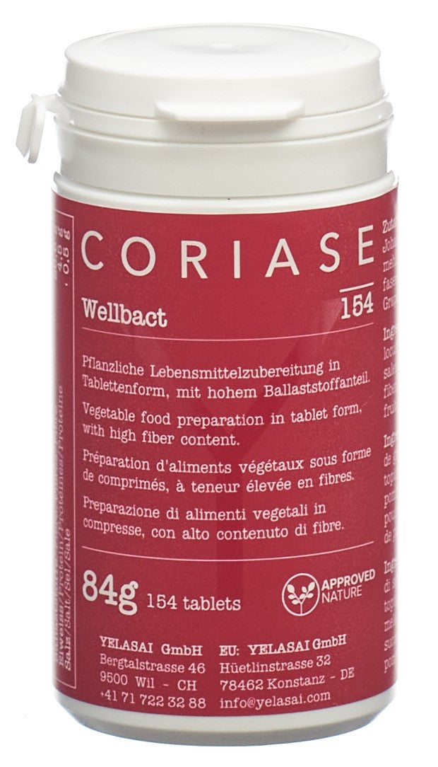 CORIASE Wellbact Tabl