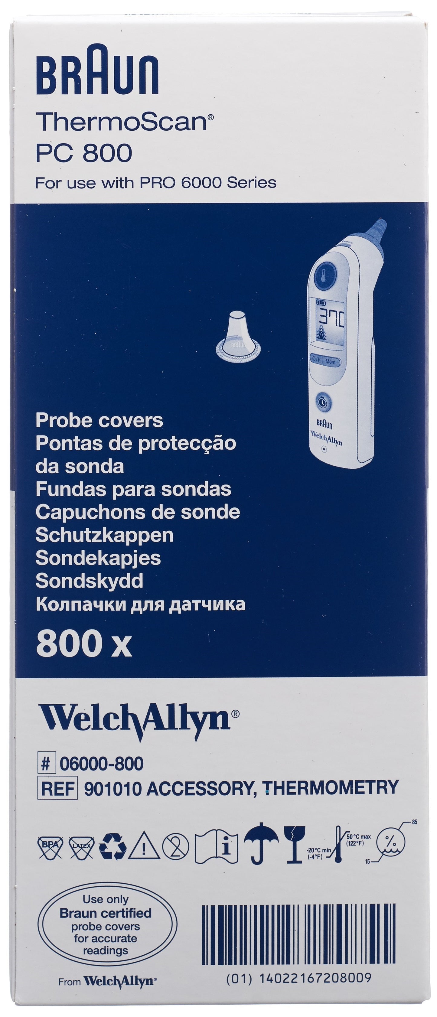 WELCH ALLYN ThermoScan PRO 6000 Schutzhüll