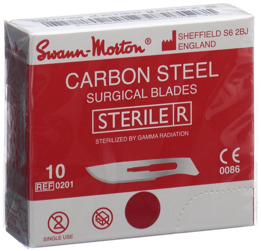 SWANN-MORTON Skalpellkling Fig.10 steril