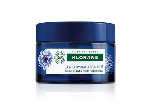 KLORANE Bleuet Bio Nacht-Feuchti Pflege