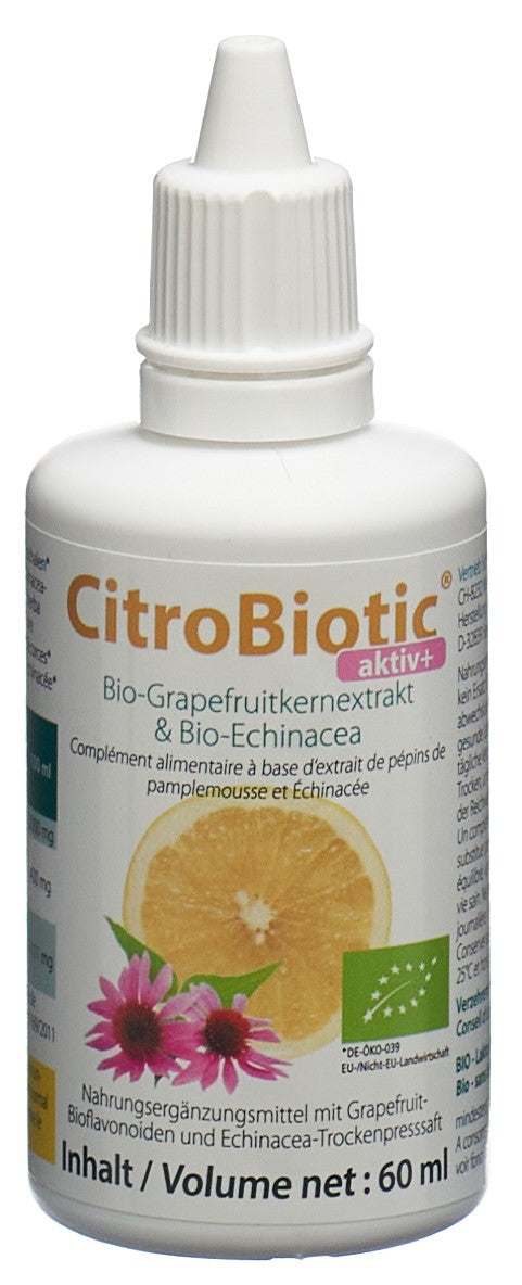 CITROBIOTIC aktiv+ GKE & Echinacea Bio