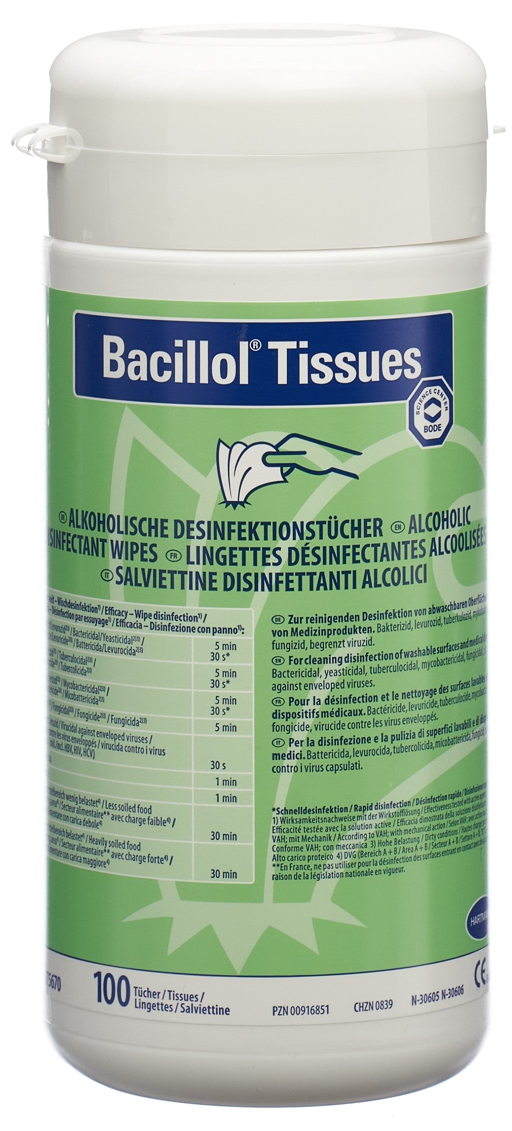 BACILLOL Tissues Flächendesinfektion