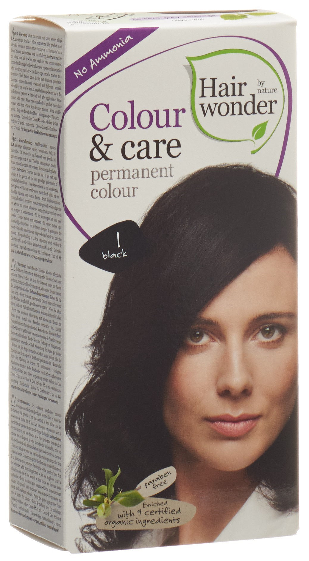 HENNA Hairwonder Colour & Care 1 schwarz