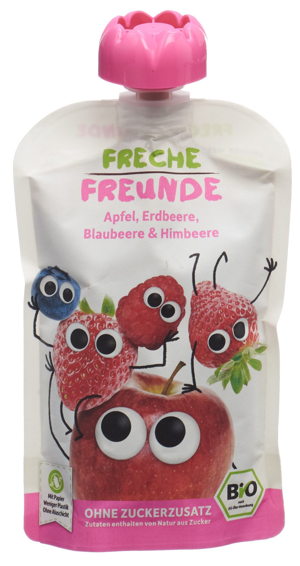 FRECHE FREUNDE Quetschm Apf Erdb Blaub&Himb