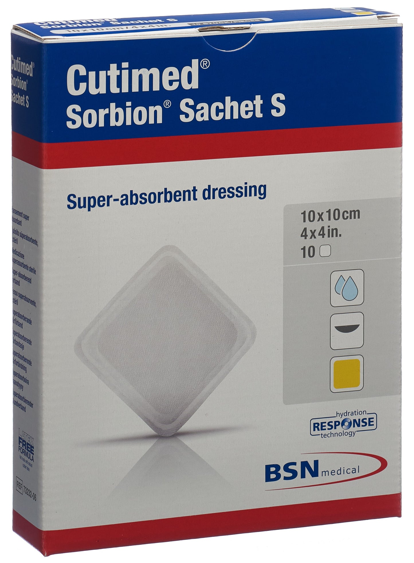 CUTIMED Sorbion Sachet S 10x10cm