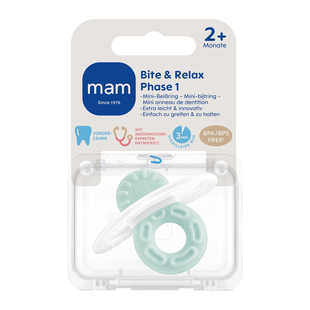 MAM Bite & Relax Phase 1 Beissring 2+m