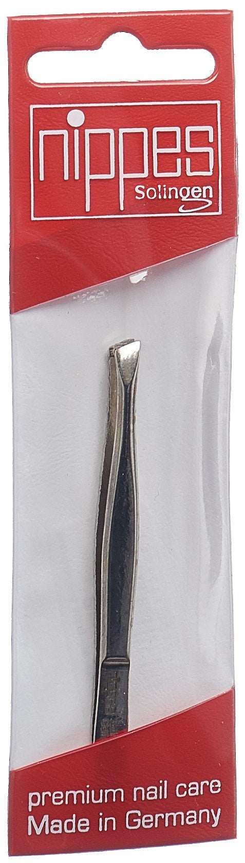 NIPPES Pinzette 8cm schräg vernickelt