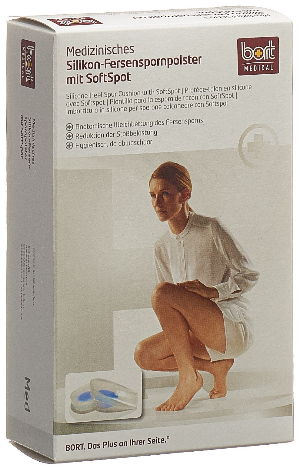 BORT Silikon-Fersenspornpols L-44 SoftSpot