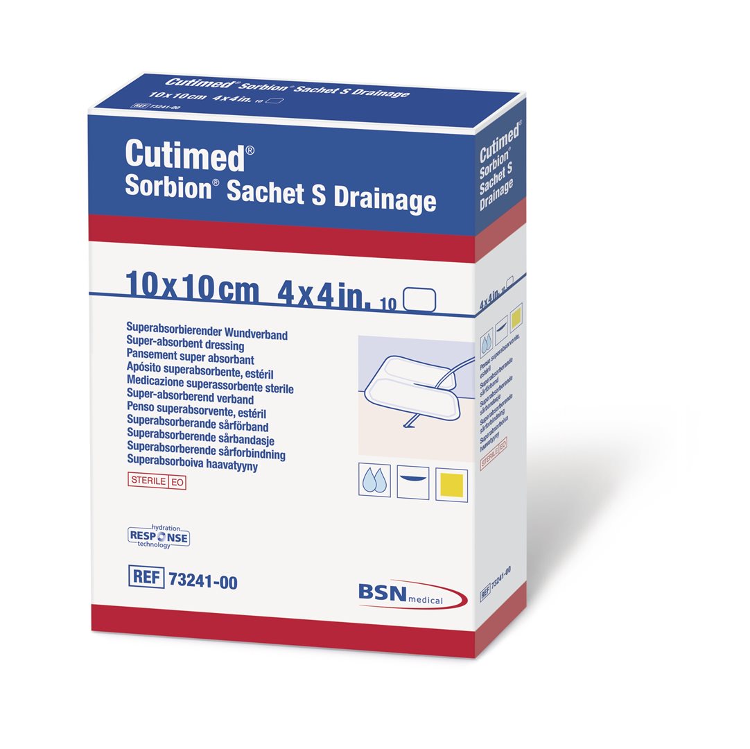 CUTIMED Sorbion Sachet S Drainage 10x10cm