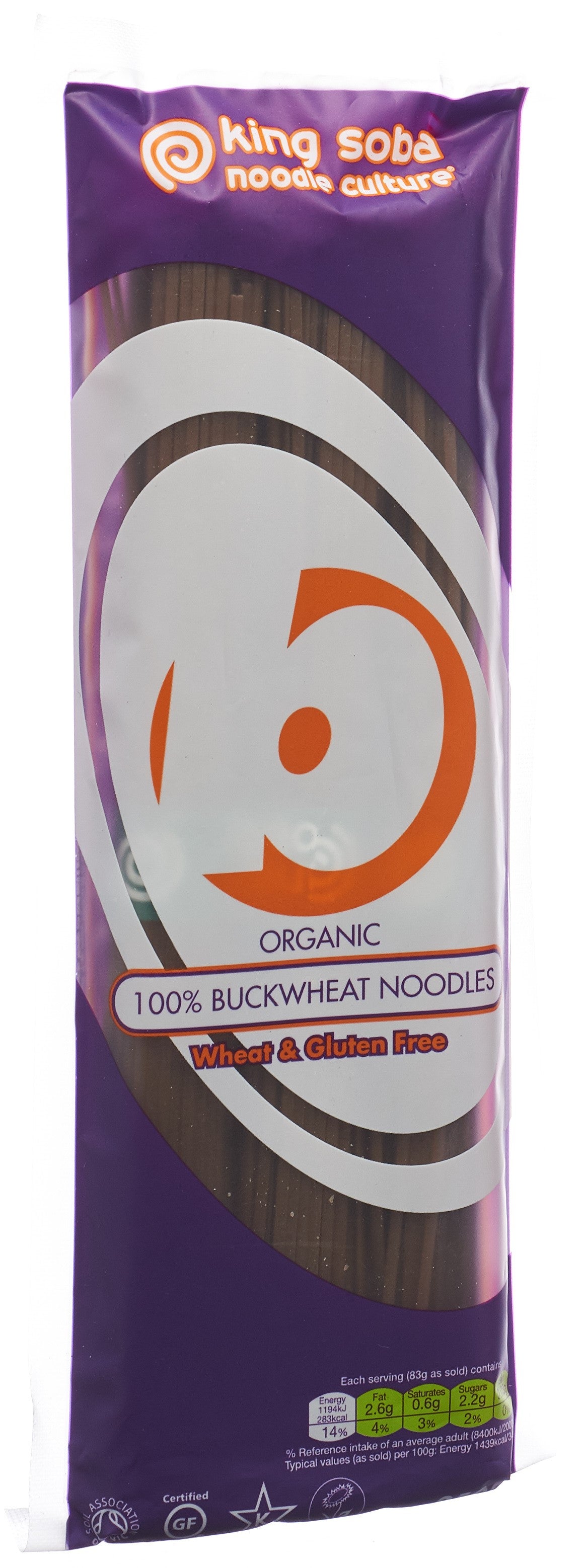 KING SOBA Buchweizennudeln glutenfrei Bio