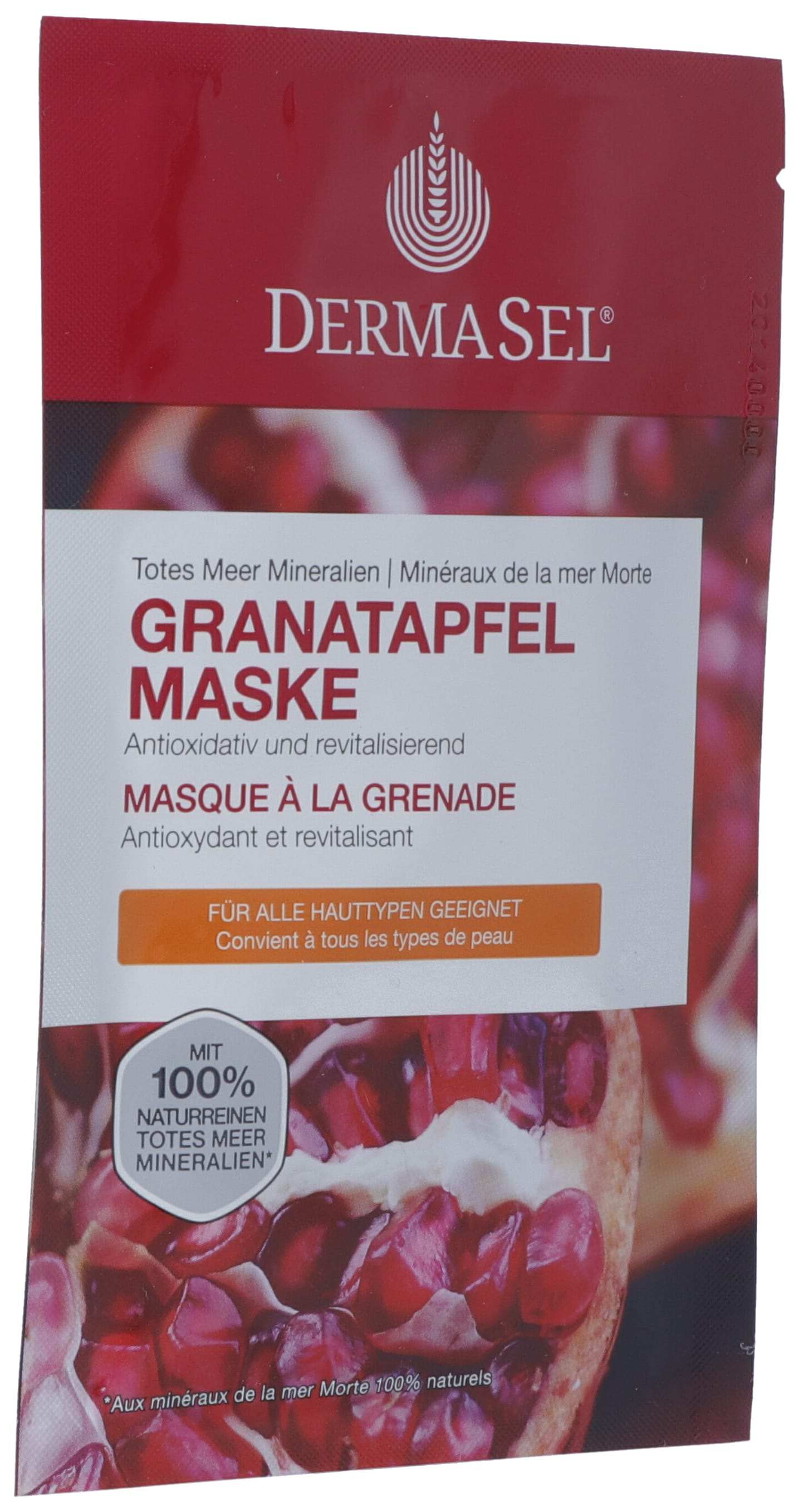 DERMASEL Maske Granatapfel D/F