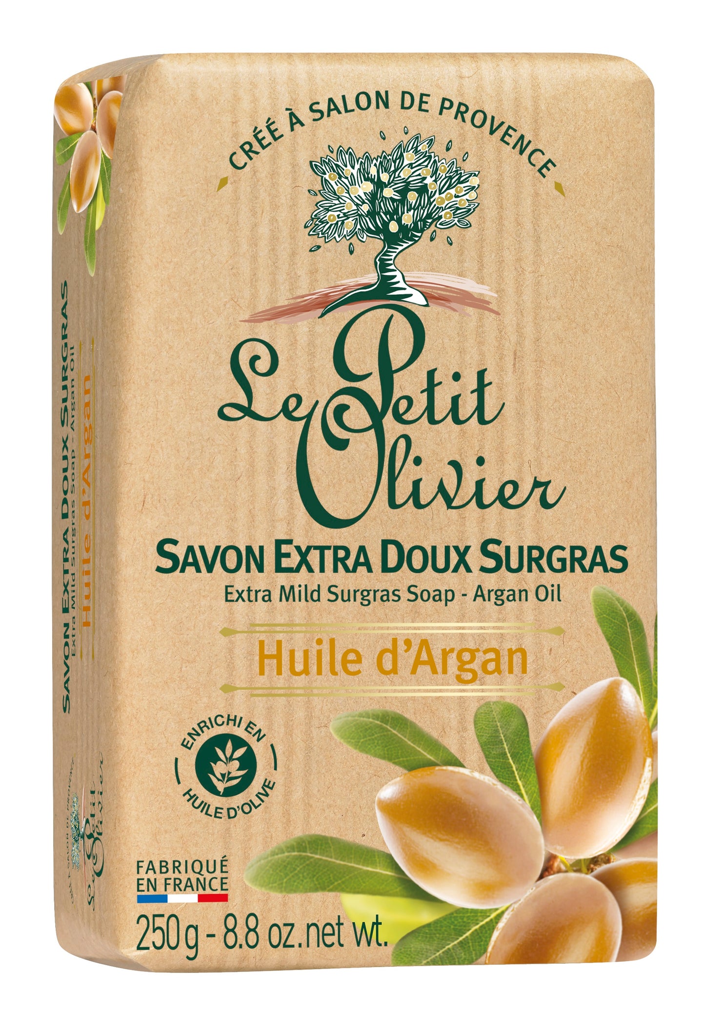 LE PETIT OLIVIER savon surgras argan