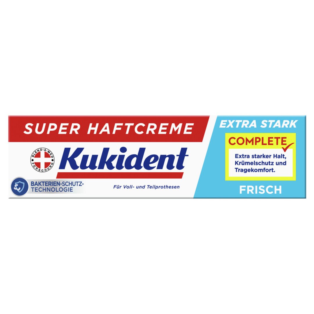 KUKIDENT Haftcreme Extra Stark frisch