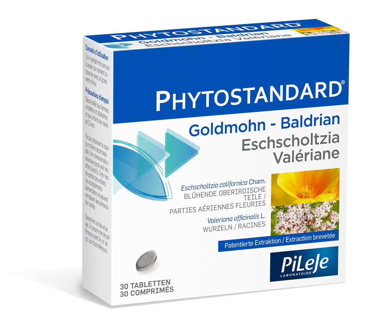 PHYTOSTANDARD Goldmohn-Baldrian Tabl