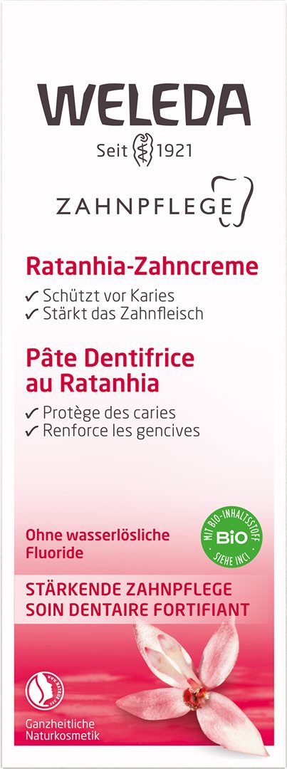 WELEDA Zahncreme Ratanhia