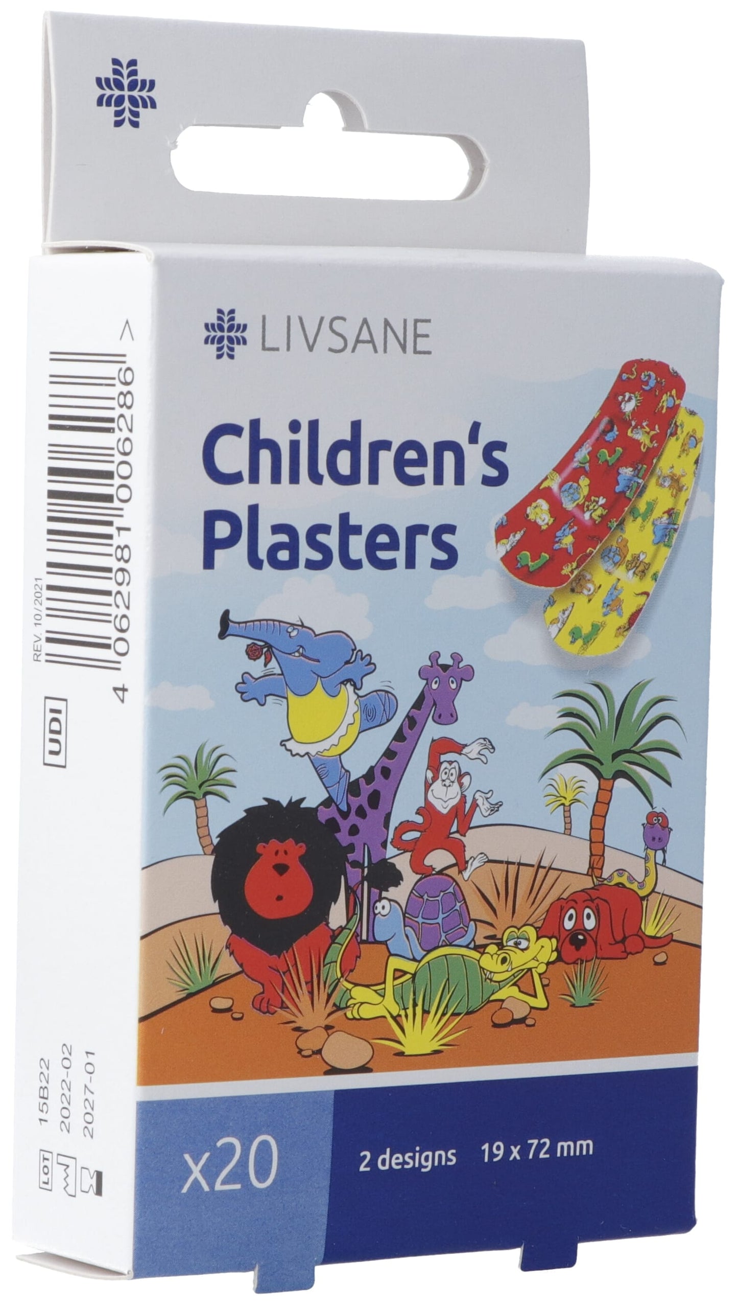 LIVSANE Kinderpflaster Funny Animals