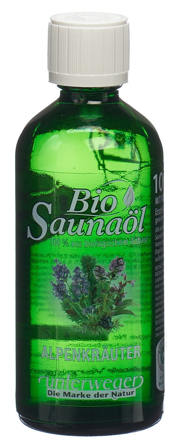 UNTERWEGER Bio Saunaöl Alpenkräuter