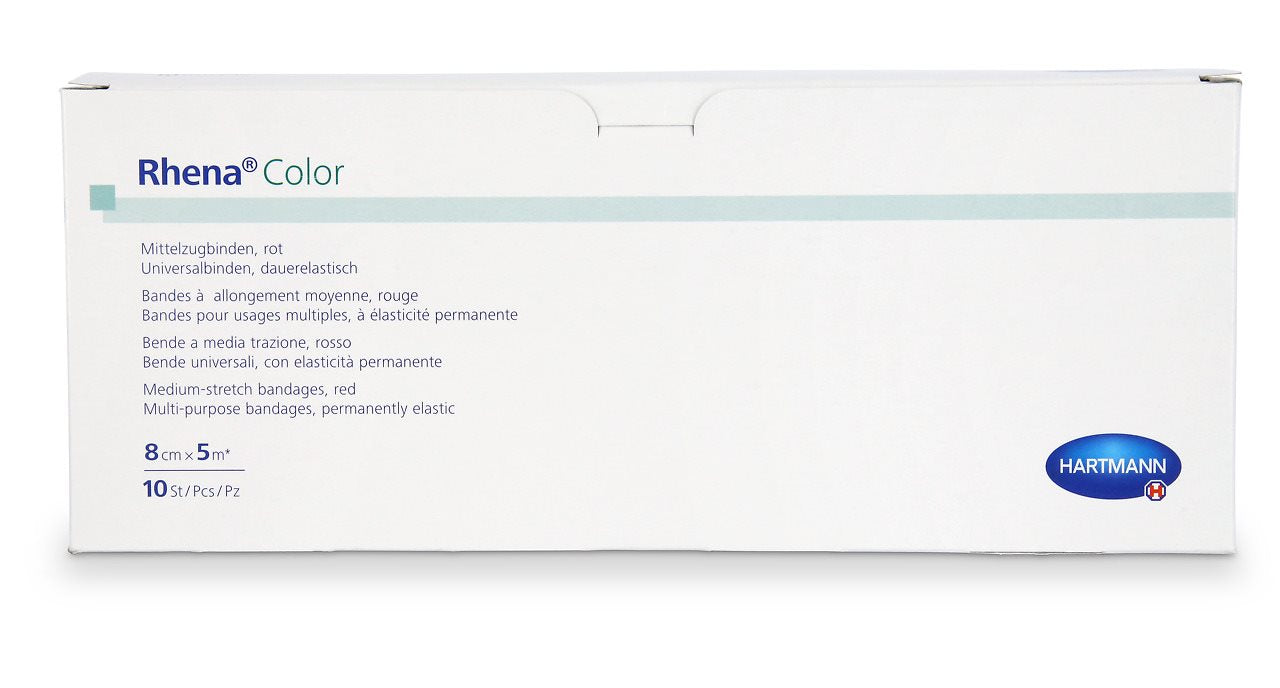 RHENA Color Elast Binde 6cmx5m gelb offen