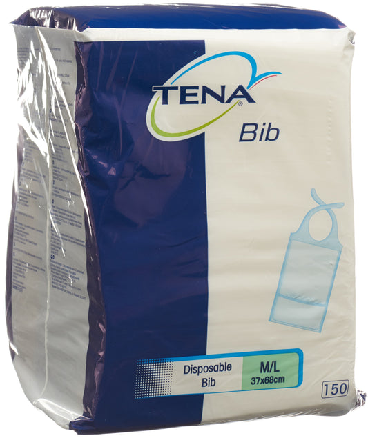 TENA Bib Schutzserviette M/L 37x68cm