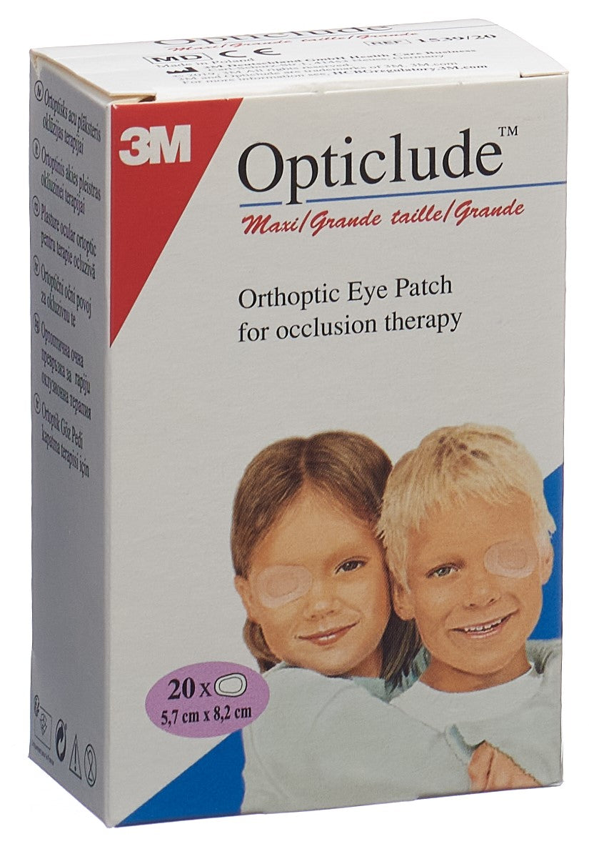 3M OPTICLUDE MAXI Augenverb 8x5.7cm