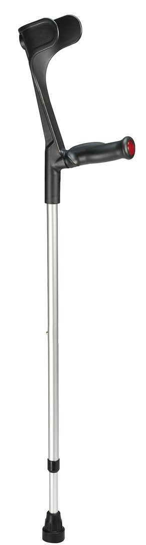OSSENBERG Krücke alu/schwarz Orthogr 140kg