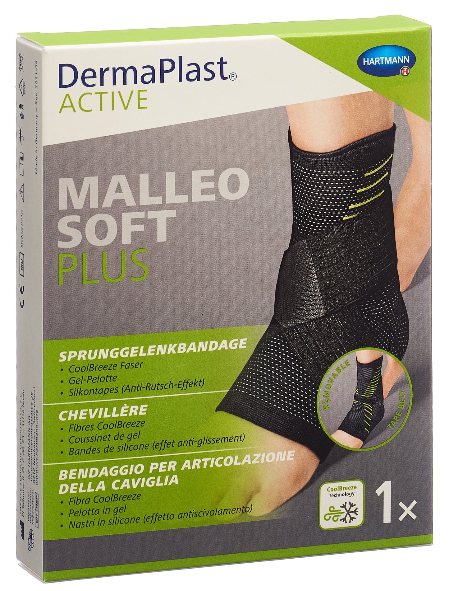 DERMAPLAST Active Malleo Soft plus S4