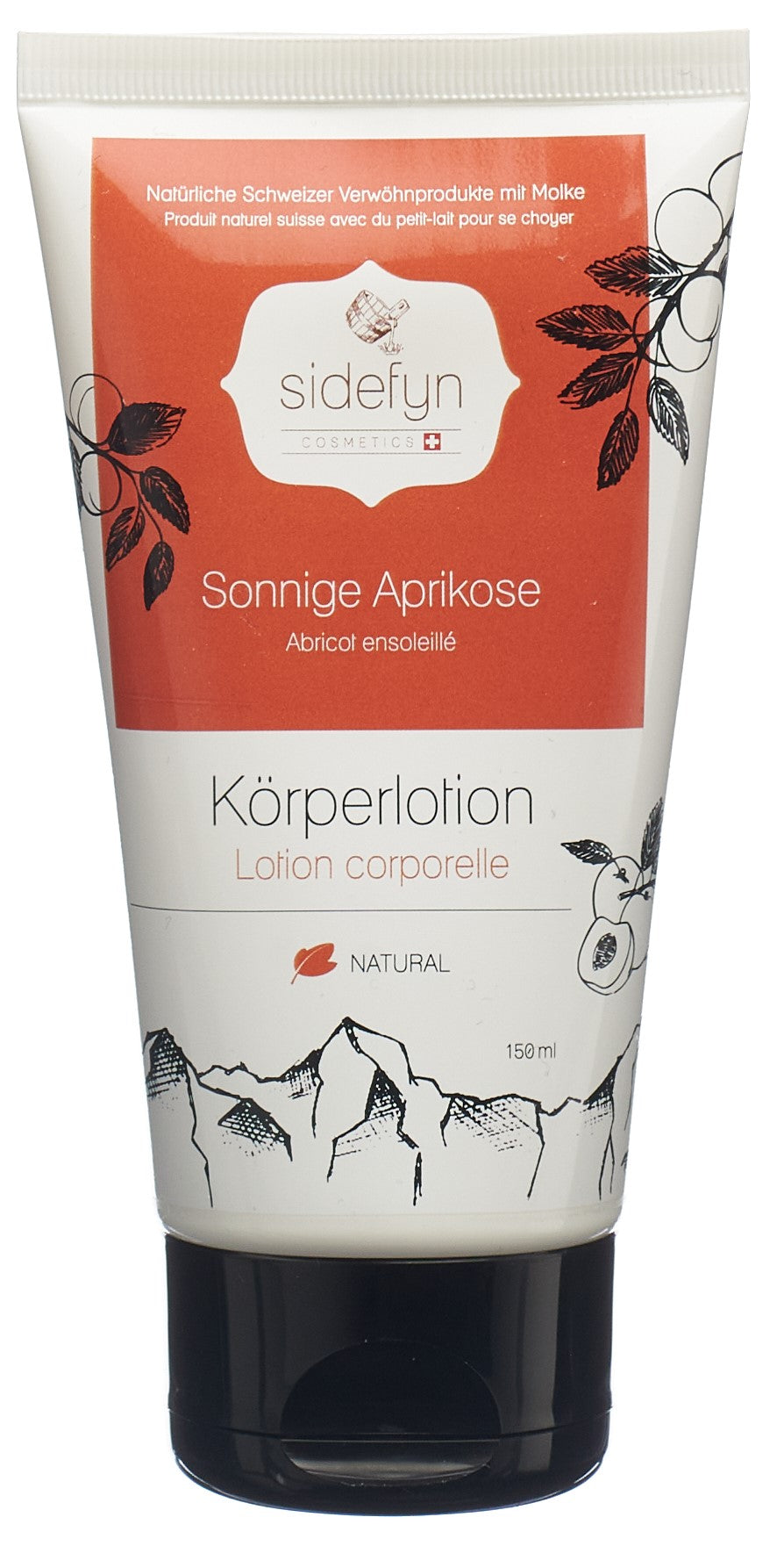 SIDEFYN Körperlotion sonnige Aprikose