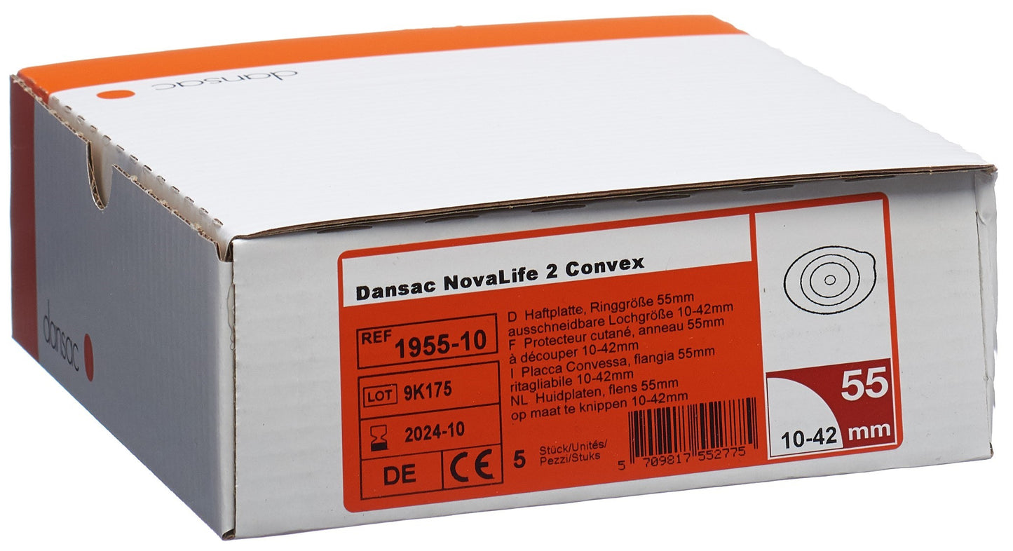 DANSAC NL2 Basisplatte Convex 10-42mm