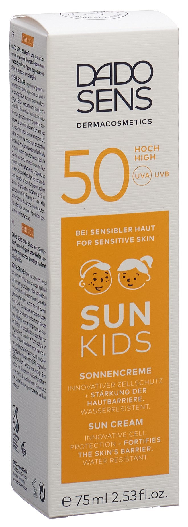 DADO SENS SUN Sonnen Creme Kids Spf 50