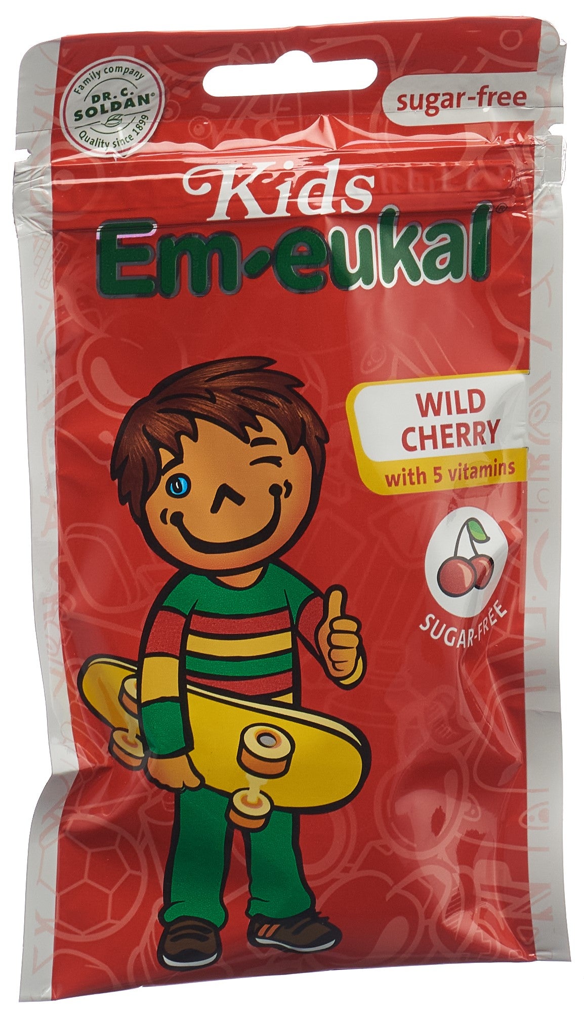 SOLDAN EM-EUKAL Kids Wildkirsche zuckerfrei