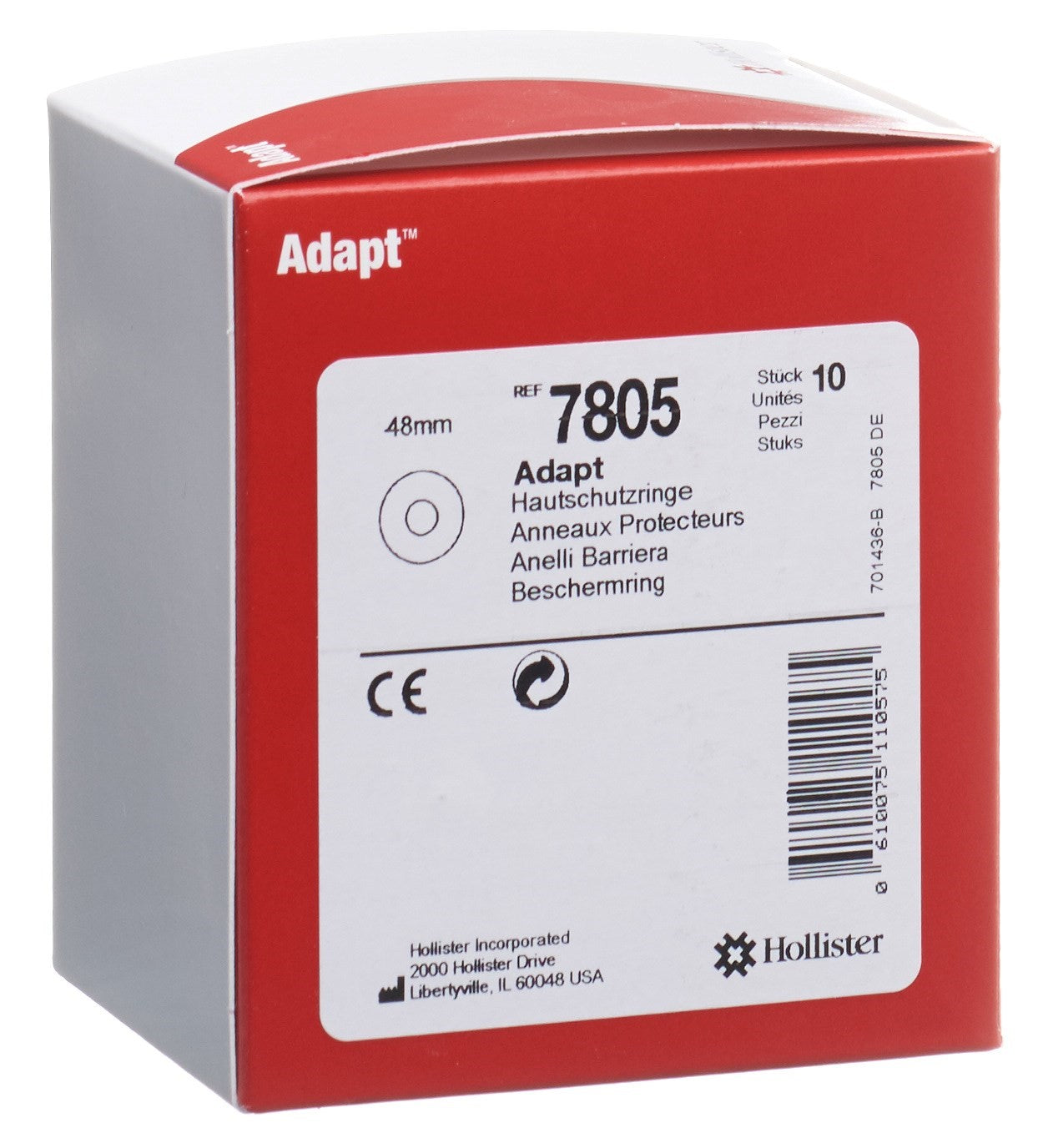 HOLLISTER ADAPT Hautschutzring 48mm