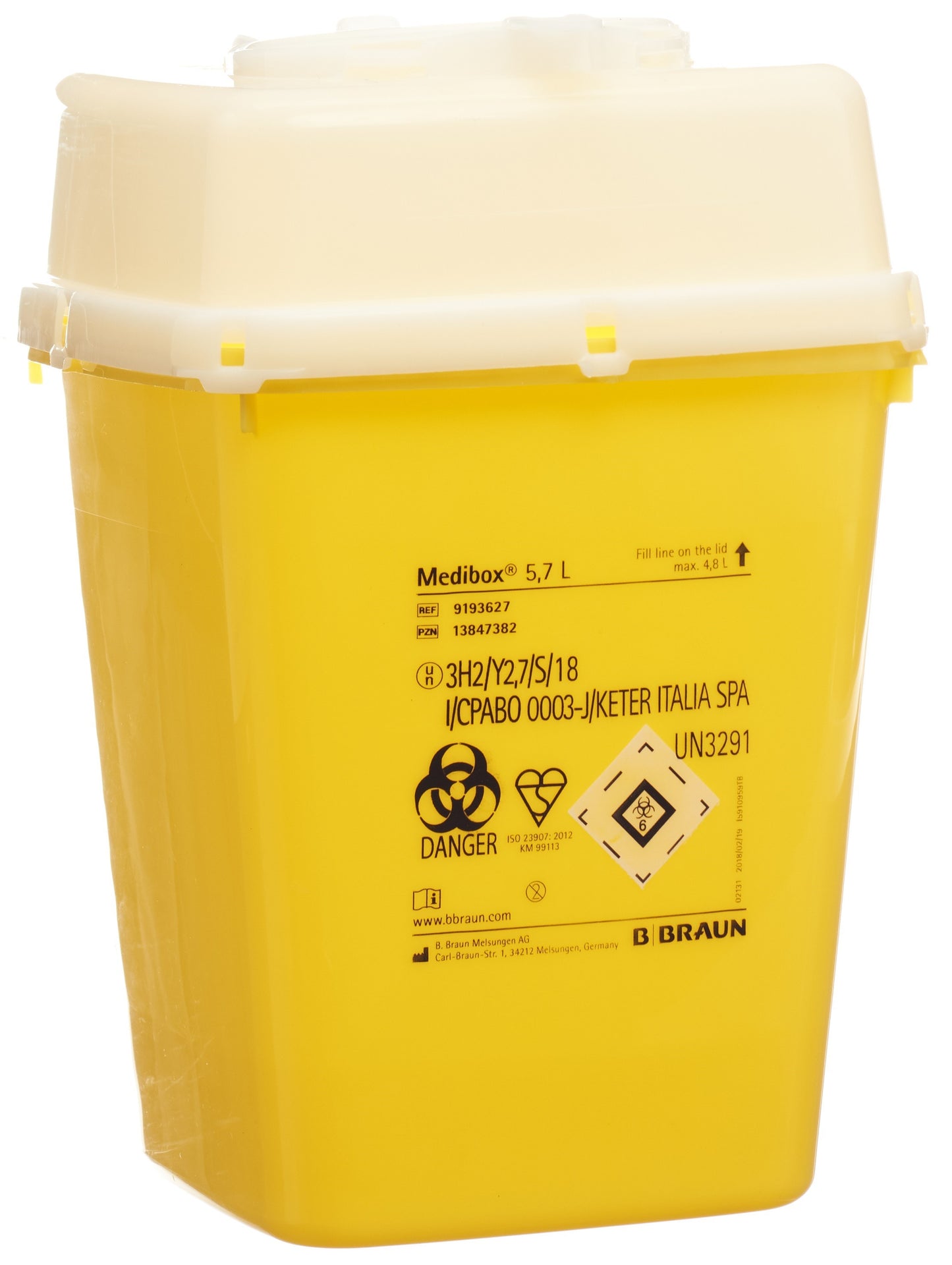 MEDIBOX Kanülensammler 5.7l