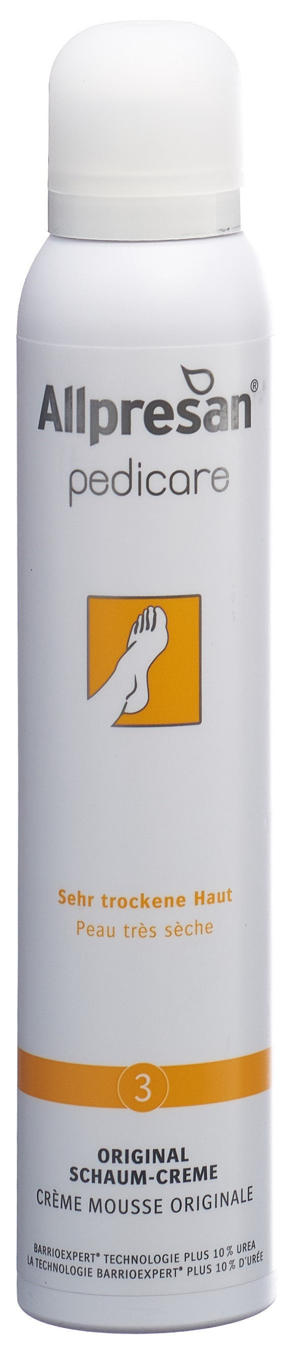 ALLPRESAN pedicare 3 Fuss Schaum