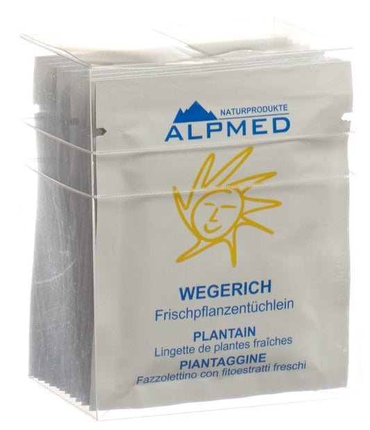 ALPMED Frischpflanzentüchlein Wegerich