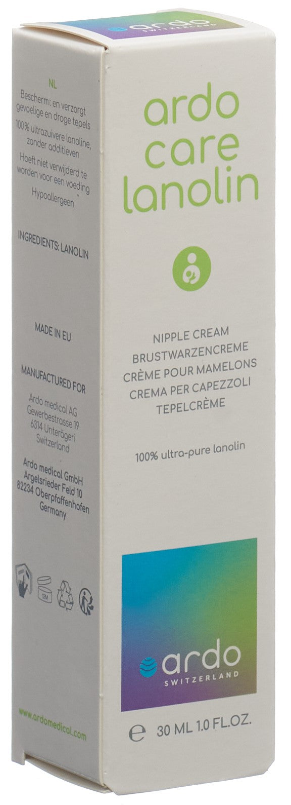 ARDO CARE LANOLIN Brustwarzencr D/F/I/NL/E