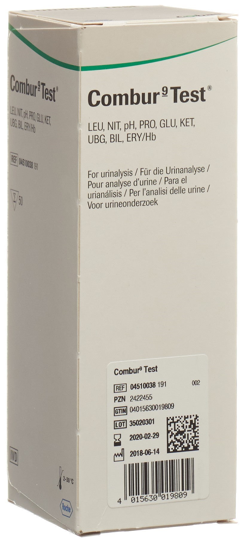 COMBUR 9 TEST Streifen