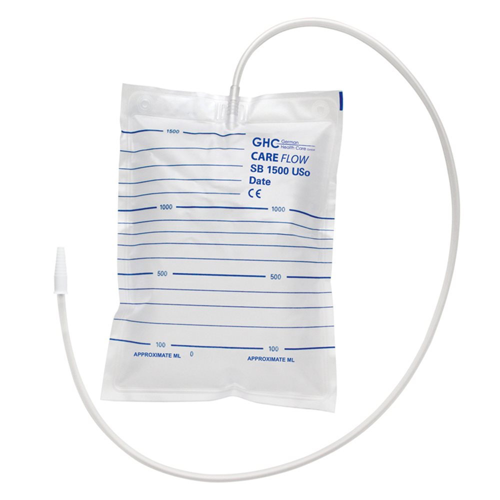 GHC Urinb CAREFLOW 1.5l 90cm unst o Ablass