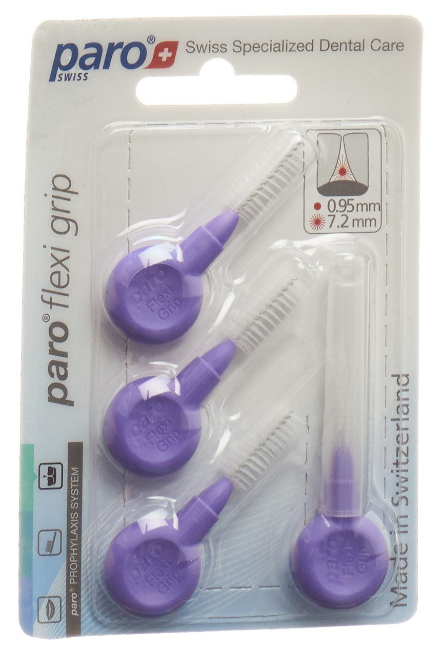 PARO Flexi Grip 8mm mittel-grob violett zyl