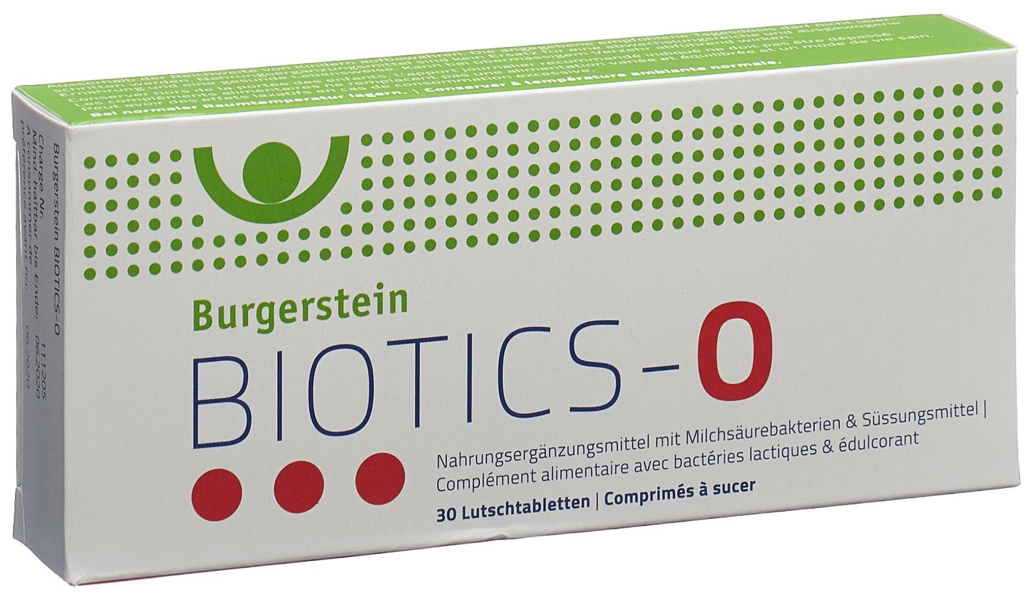 BURGERSTEIN Biotics-O Tabl