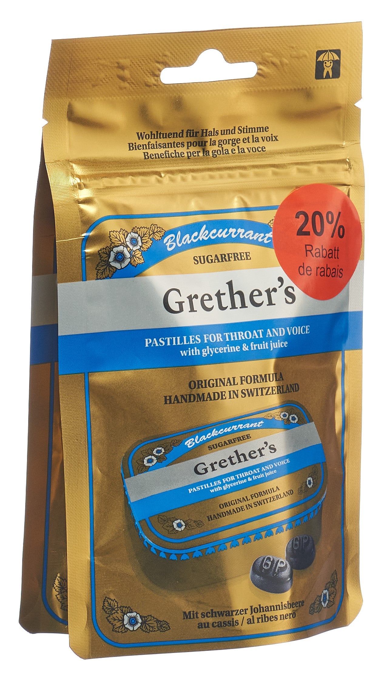 GRETHERS Blackcurrant Past o Z DUO