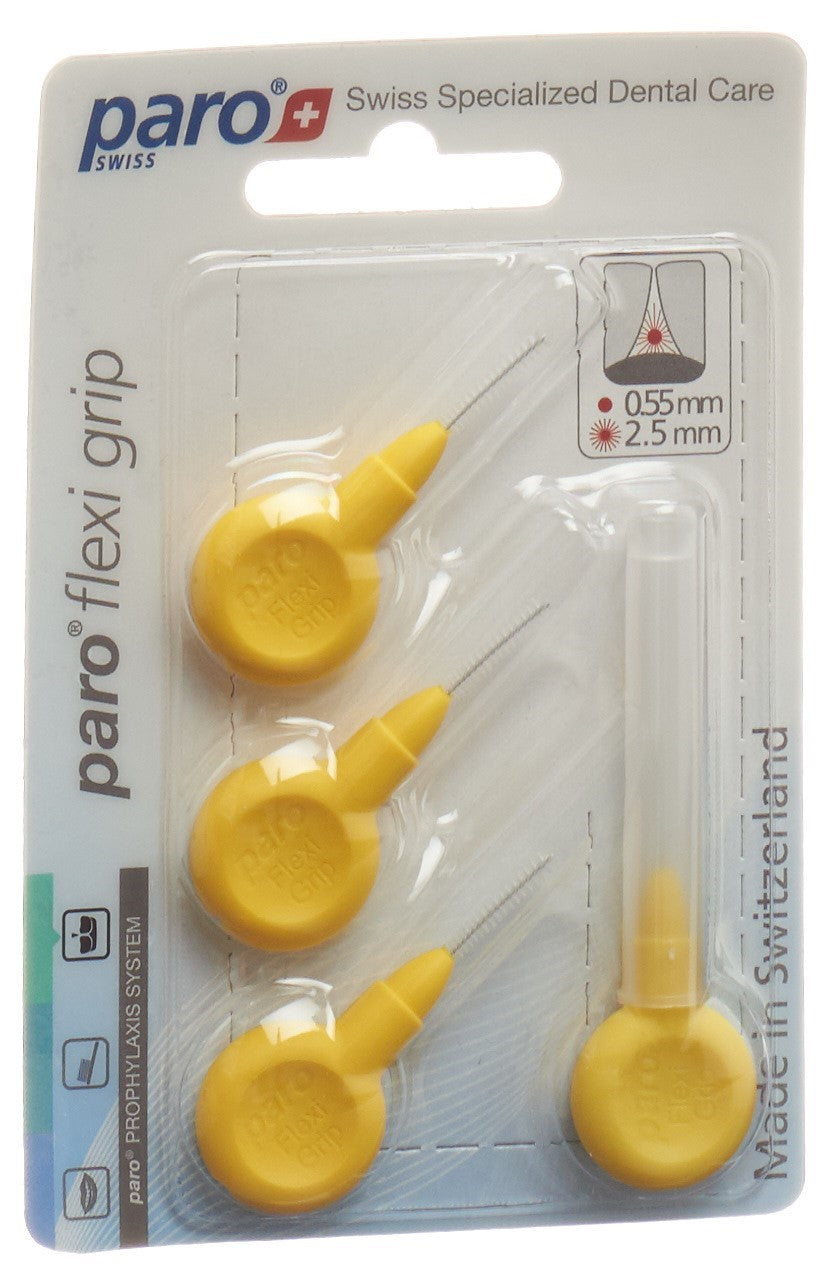 PARO Flexi Grip 2.5mm xx-fine gelb zylindr