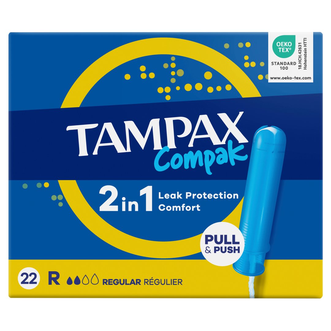 TAMPAX Tampons Compak Regular
